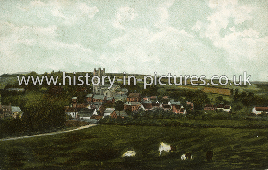 The Village and Church, Newport, Essex. c.1909
